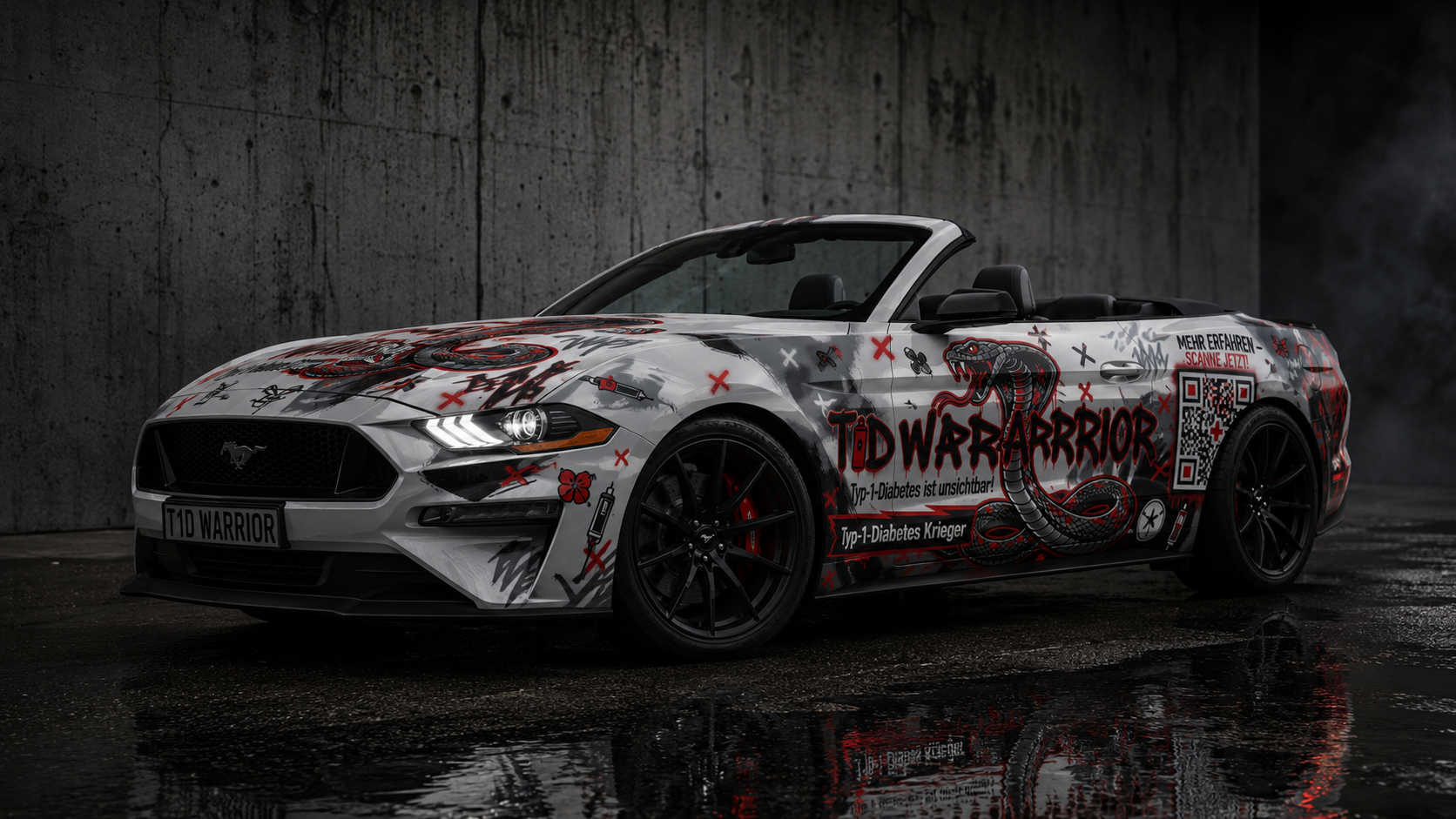 T1D Warrior Mustang